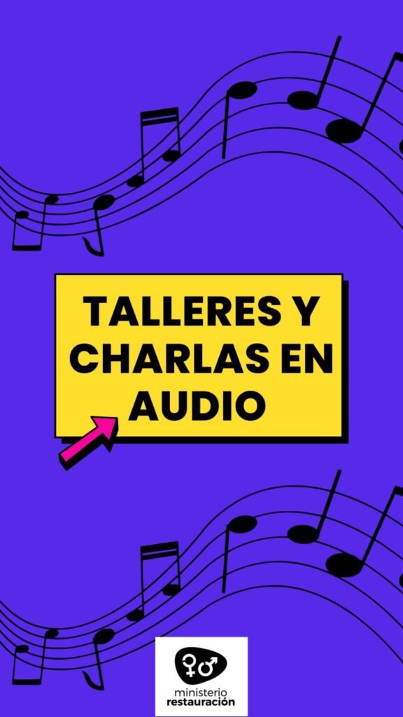 Charlas y talleres de auidio en formato MP3